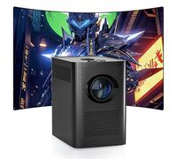 S30 Mini proiettore con altoparlante,piccolo videoproiettore Android 7.1 WiFi 2.4G,proiettore portatile per camera/esterno,risoluzione 1280×720p,180 lumen,ideale per home theater/campeggio (Black)