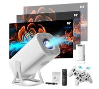 S40 pro retro proiettore e gioco incorporato 30000 giochi 64G,1024 * 600P,120” schermo di HD,video proiettore astuto portatile del gioco,180° rotazione,Android 11,5G WIFI,casa,ufficio