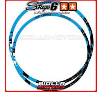 S6-0512.1/BL KIT ADESIVO CERCHIONE 12" STAGE6 BLU / NERO