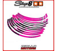 S6-0512.1/PK KIT ADESIVO CERCHIONE 12" STAGE6 ROSA / NERO