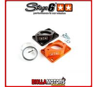 S6-3318803/OR Collettore Aspirazione Stage6 R/T High Flow 34mm arancio HM-MOTO C