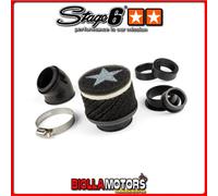 S6-35015/BK Filtro aria Stage6 Racing d.28 - 48mm nero