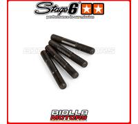 S6-75ET33 KIT PRIGIONIERI M7X51MM STAGE6 R/T 100CC FLR GILERA STALKER 50CC AC (P