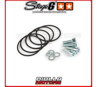 S6-75ET35 KIT VITERIA + O-RING COLLETTORE DI SCARICO STAGE6 R/T 100CC FLR PIAGGI
