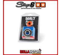 S6-8031400/MET KIT CUSCINETTI ALBERO MOTORE STAGE6 R/T C4 GABBIA ACCIAIO PIAGGIO