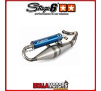 S6-9114004/BL MARMITTA STAGE6 PRO REPLICA MK2 BLU PIAGGIO / GILERA 2T