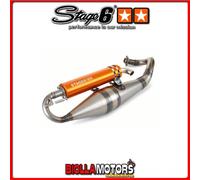 S6-9114004/OR MARMITTA STAGE6 PRO REPLICA MK2 ARANCIONE PIAGGIO / GILERA 2T