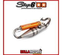 S6-9116604/OR MARMITTA STAGE6 PRO REPLICA MK2 ARANCIONE MINARELLI ORIZZONTALE /