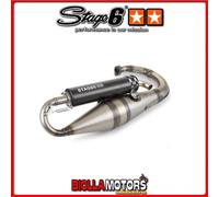 S6-9116804/BK MARMITTA STAGE6 PRO REPLICA MK2 NERO MINARELLI VERTICALE