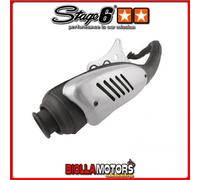 S6-9216600 Marmitta Sport Stage6 Street SACHS eagle 50cc 2 tempi ac (12mm) STAGE