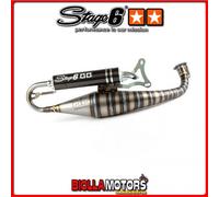 S6-9516605 Marmitta Stage6 R1400 RACE MKII, MAWI power star 50cc 2 tempi STAGE6