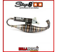 S6-96166951 Marmitta Stage6 R/T 90 - 100cc Minarelli orizzontale Lc STAGE6 RT
