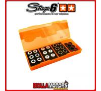 S6-GS15002 KIT RULLI VARIATORE STAGE6, 6 PEZZI PER GRAMMATURA, CON GUSCIO, 15X12