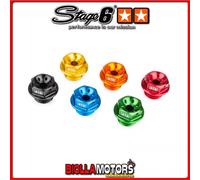 S6-SSP142/OR TAPPO OLIO MOTORE STAGE6 MINARELLI AM6 ARANCIO ANODIZZATO