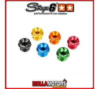 S6-SSP143/BK TAPPO OLIO MOTORE STAGE6 DERBI NERO ANODIZZATO
