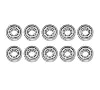S609Z Mini Bearings 10 Pack | 440 Stainless Steel Single Row Ball Bearings | High Speed Low Noise for Tools/Machinery/Appliances | 9mm ID, 24mm OD, 7mm Thick