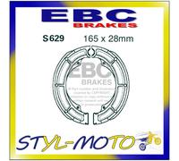 GANASCE FRENO MOTO PER SUZUKI LT250 EBC S629 MESCOLA ORGANICA