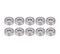 S6304Z Mini Bearings 10Pcs | 440 Stainless Steel Single Row Ball Bearings | High Speed Low Friction for Automotive/Industrial Machinery/Home Appliances | 20mm x 52mm x 15mm