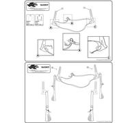 S650KITK - Kit Staffe per Kappa KS650