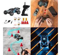 S658 High Speed 2WD RC Car 2.4G Remote Control Electric Car Kids Toy