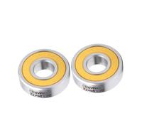 S6803-2RS Cuscinetto In Acciaio 17 * 26 * 5mm 2PCS ABEC-3 SC6803 RS Della Bicicletta Anteriore Posteriore Mozzi Ruota 17 26 5 Cuscinetti A Sfere In Ceramica