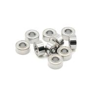 S684ZZ Cuscinetto 4x9x4 Mm ABEC-7 440C Rullo Acciaio Inox S684Z S684 Z ZZ Cuscinetti a Sfera 10 Pz