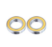 S6901-2RS Cuscinetto In Acciaio 12 * 24 * 6mm 2PCS ABEC-3 S6901 RS Della Bicicletta Anteriore Posteriore Mozzi Ruota 12 24 6 cuscinetti a Sfere In Ceramica