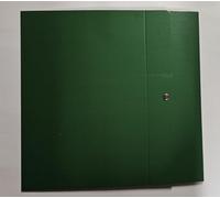 S72 Cartelle Progetto con Bottoni num5 Pezzi - Colore VERDE - Dorso 14 - Dimensioni 25 x 35 cm