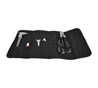 S8 Borsa multifunzione arrotolabile per attrezzi e custodia per attrezzi di riparazione manuale, struttura in EVA composita 600D con maniglia superiore integrata, organizer (Blu)