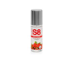 S8 Waterbase Flavored Strawberry 125ml - Lubrificante Edibile Grado Medico alla