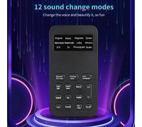 S9 Voice Changer Modulatore a 12 voci con voce regolabile