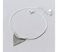 S925 Anklet, Ladies Small Tassel Anklet Foot Jewelry for Women s925 Anklet