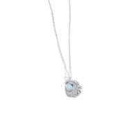 S925 Aurora Star Moon Necklace Women's Clavicle Chain
