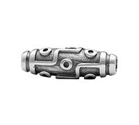 S925 ciondoli in argento sterling per gioielli che producono ciondoli dzi perle di meditazione tibeziana per la produzione e la creazione di braccialetti e la creazione attirano la ricchezza 1pcs,