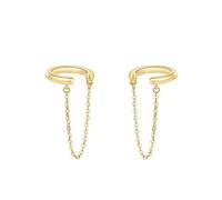S925 Ear Clip Women's No Pierced Earrings Plain Earrings