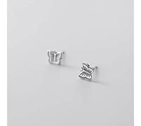 S925 Earrings, Ladies Thai Vintage Literary Butterfly Earrings Pair of S925