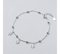 S925 Ladies Japanese Shape Anklet, Personalized Light Bead Foot Ornaments s925 Anklet