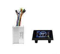 S966 Kit controller per bici elettrica 24 V/36 V/48 V 20 A/35 A display LCD a onda sinusoidale per motore brushless, funzione di autoapprendimento, per protocollo OMD n. 2 compatibile con biciclette