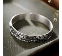 S999 Pure Ladies Bangle Jewelry Birthday Gift Ladies Women's Bracelets