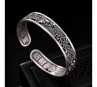 S999 Pure Matte Ladies Open Bangle Bangle Jewelry Ladies Birthday Gift Women's Bracelets