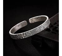 S999 Pure Matte Ladies Open Birthday Gift Ladies Bangle Jewelry Women's Bracelets