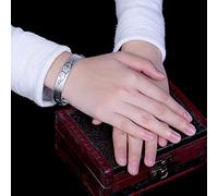 S999 Pure Men And Women Couples Open Jewelry for Valentine's Day Birthday Gift Women's Bracelets