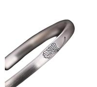 S999 Pure Pure Glossy Ladies Open Bangle Gioielli Regalo di Compleanno di San per Le Donne Braccialette da Donna