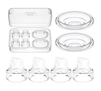 S9Pro/S12Pro Valvola a Becco d'Anatra & Diaframma in Silicone Parti di Ricambio Compatibili con Tiralatte Momcozy-Silicone Alimentare Senza BPA Accessori(Confezione da 6: 4 Valvole+2 Diaframmi)