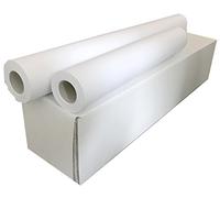 Sa.Ba.Cart 17361005050P00080 Confezione 4 Rotoli Plotter A1, Carta Opaca Inkjet, 610 mm x 50 mt Foro 50, 80 G/Mq