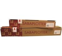 Sa.Ba.Cart 17361005050USB80 Rotolo Plotter A1, Carta Opaca Inkjet, 610 mm x 50 mt Foro 50, 80 G/Mq