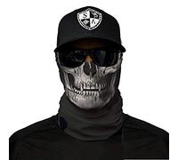 SA Fishing Viso Shields ** 40+ Disegni tra Cui Scegliere. Bandana, Sciarpa e Sciarpa in Tessuto SPF 40 Maschere di SA Company, Black Skull