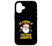 Sa se Yinz Been Jagoffs Philadelphia Yinzer Christmas Custodia per iPhone 16