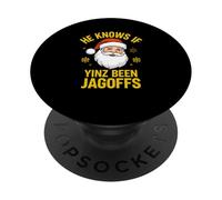 Sa se Yinz Been Jagoffs Philadelphia Yinzer Christmas PopSockets PopGrip Adesivo