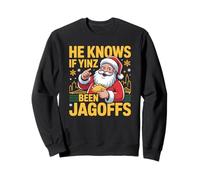 Sa se Yinz è Stato Jagoffs Pittsburgh Yinzer Natale Felpa